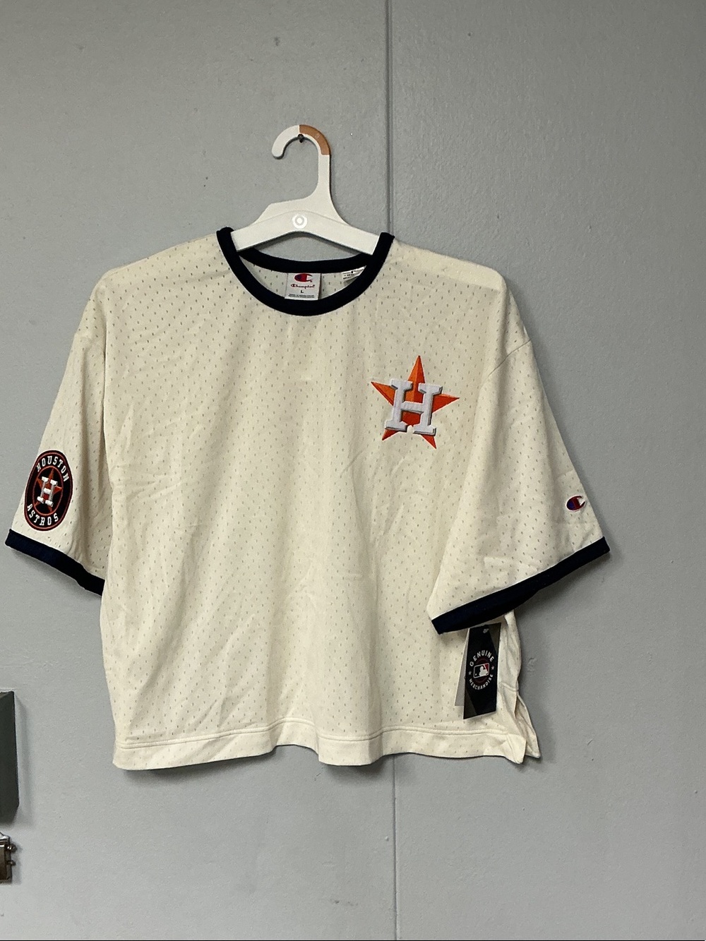 Champion Women’s Houston Astros Cropped Jersey